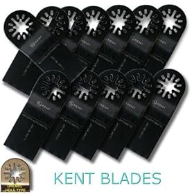 Buy 12pcs 1-3 8 ECut Blades For Metal Fit DREMEL Multi-Max by Kent now!