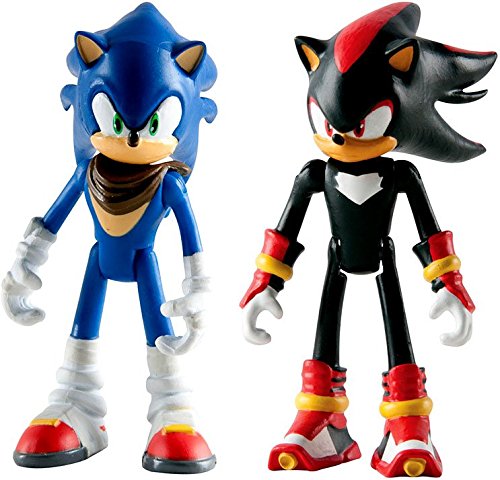 Sonic The Hedgehog Sonic Boom Sonic & Shadow 3" Action Figure 2-Pack