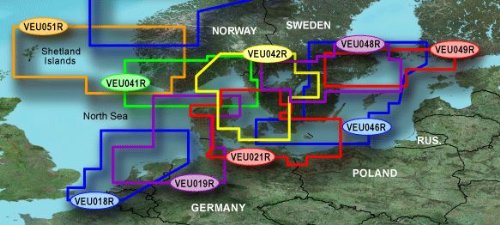 Garmin Bluechart G2 HEU042R - Oslo to Trelleborg - Data Card