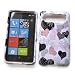 HTC HD7 (T-Mobile) Snap On Protector Hard Case "Patterns of Love" Design