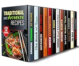 Traditional and Authentic Recipes Box Set (12 in 1): Asian and Other Authentic Recipes to Spice Up Your Everyday Meals (Authentic Recipes & National Cuisine)