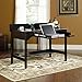 Sauder Edge Water Mobile Lifestyle Writing Desk, Estate Black Finish