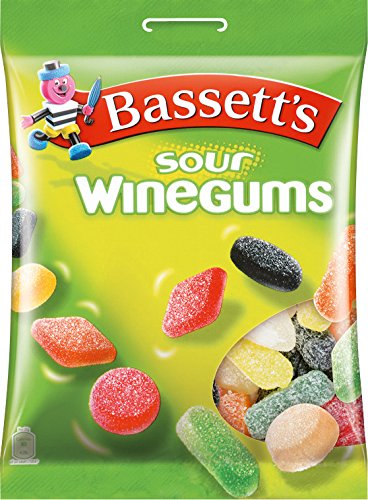 Basset's Sour Wine Gums, 5er Pack (5 x 200 g)