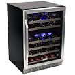 New EdgeStar 46 Btl Built-In Dual Zone Wine Cooler