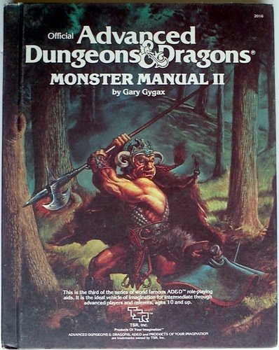 Advanced Dungeons and Dragons, Monster Manual II (Vol 2) #2016