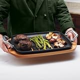 Cuisinart Pre-Seasoned Cast Iron Grilling Platter Set