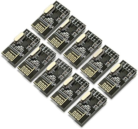 NRF24L01+ 2.4GHz Antenna Wireless Transceiver RF Transceiver Module Arduino Compatible(10PCS)