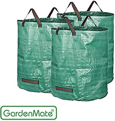 (Ship from USA) GardenMate 3-Pack 72 Gallons Reuseable Heavy Duty Gardening Bags - Reuseable /ITEM NO#E8FH4F854104595