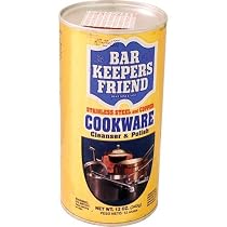 Bar Keepers Friend Cookware Cleanser & Polish: 12 OZ