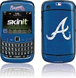 Skinit Atlanta Braves - Solid Distressed Vinyl Skin for BlackBerry Curve 8530