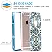 iPhone 6 Case, Coolden Embossed Totem Scratch Proof Slim cover iphone 6 iphone 6S Protective Shell PC Bumper Removable Non-slip Anti-Shock Skin Sleeve for iPhone 6/6S 4.7'' (Blue)