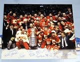 Calgary Flames 1989 Stanley Cup Team Autographed/Hand Signed 16X20 Photo - 16 Aut