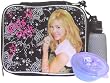 Hannah Montana Black Silver Lunch Bag + Snack Container