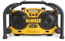 DEWALT DC011 Combination Worksite Radio and 7.2-Volt to 18-Volt Pod Style Battery Charger