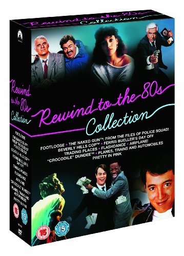 Rewind To The 80S Collection (Footloose, The Naked Gun, Beverly Hills Cop, Ferris Bueller's Day Off, Trading Places, Flashdance, Airplane!, Crocodile ... Trains and Automobiles, Pretty In Pink) [UK Import]