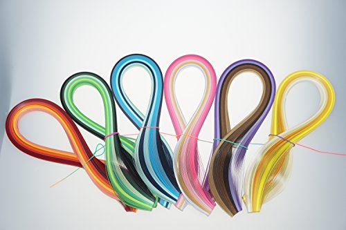 Bilipala 36 colors 720 strips quilling paper kits for d…