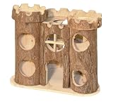 Hamsterburg Nature aus Holz von Maxi Pet