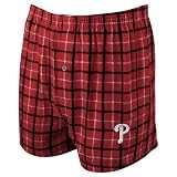 Philadelphia Phillies Red Gridiron Boxer Shorts