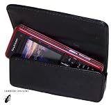 mobile:instyle Elegante Leder Quer für Sony Ericsson C902
