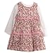 Apparel : Little Girls Fall Clothing Cute FLORAL Long Sleeve Dress RARE EDITIONS Girl 4-6X