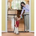 Summer Infant Sure and Secure Extra Tall Walk-Thru Gate - Black