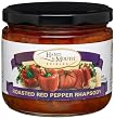 Hand to Mouth Edibles Roasted Red Pepper Rhapsody Spread, 10.5-Ounces Glass Jars (Pack of 3)