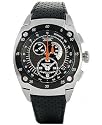 Seiko Sportura Kinetic Mens Chrono Date SS Watch #SNL043P2
