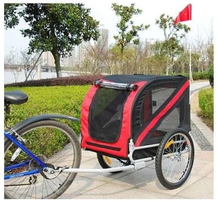 Pet Dog Carrier Trailer Bike Bicycle Stroller Cat Houndabout New Kit Cart Solvit