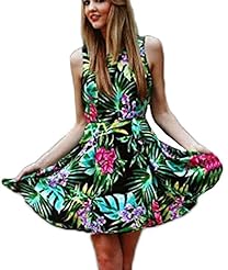 Sexy Polyester Cocktail Flared-Skirt Fitted Sleeveless Tank Bandeau Neck Party Dress 