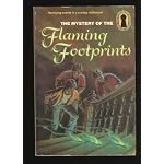 The Mystery of the Flaming Footprints (Alfred Hitchcock & the Three Investigators 15) book cover