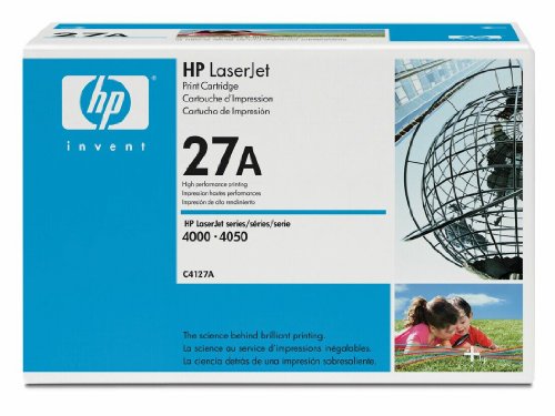 HP Laserjet 27A Black Cartridge in Retail Packaging (C4127A)
