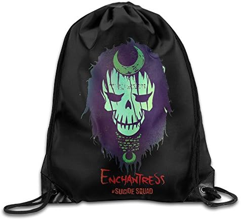 Enchantress suicide Squad Basic Drawstring Backpack Bag