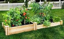 Big Sale Greenes Cedar Raised Garden Kit 4' x 8' x (10.5"-7")