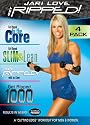 Jari Love: Get Ripped 4-Pack, Includes Get Ripped, Ripped to the Core, Ripped 1000, Slim & Lean
