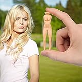 Nuddie Naked Lady Golf Tees - Tube of 9 Tees - by rezzu.&reg;