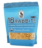 18 Rabbits Gracious Granola, Organic Pecan, Almond and Maple, 12-Ounce Bags (Pack of 3)