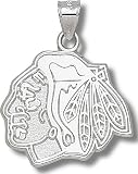Chicago Blackhawks Head Logo 1" 10K Charm/Pendant