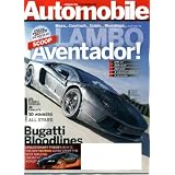 Automobile February 2011 Lamborghini Avemtadpr on Cover, Bugattii Bloodlines, Veyron,... by Automobile Magazine