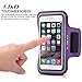 J&D Armband Compatible for iPhone 11 Pro/iPhone 7/iPhone 8/iPhone 6/iPhone 6S/iPhone SE 2020 Armband, Sports Running Armband w/Key holder Slot, Earphone Connection while Running