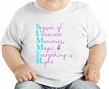 Season Ultimate Memories Magic Everything Is Right Slogan オーガニックベビーTシャツ 12 - 18 Months