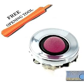 EggPlant Purple Blackberry Trackball / Joystick / Navigate / Pearl / Ring Repair Replacement Fix Fixing for Rim Blackberry Pearl 8100 8130 Curve 8300 8310 8320 8800 8820 8830 plus easy open opening tool and microfiber cleaning cloth