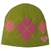 Search : Supergirl Pink Green Hat - Argyle Superman Skull Winter Cap