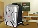 X Pack Schoolio Hartschalen Rucksack Silber 28L