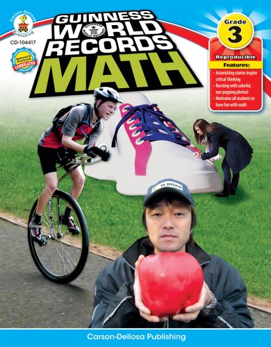 Guinness World Records Math, Grade 3