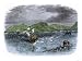 Shipwrecks in the Strait of Belle Isle, Gulf of St Lawrence, Canada Giclee Poster Print, 12x9