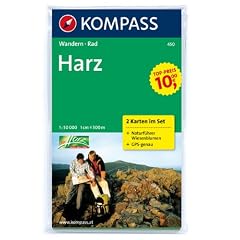 Harz 1 : 50 000: 2 Karten im Set / Wandern. Rad. GPS-genau