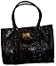 Women's Nine West Purse Handbag Brunch Satchel Black