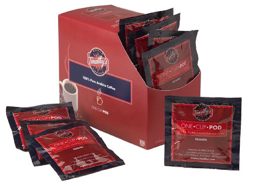 Timothy’s World Coffee, French Vanilla, 25-Count Pods (Pack of 2)