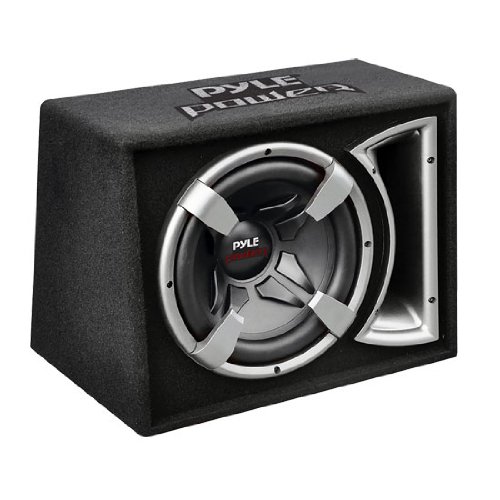 Pyle PLPPS212 Dual 12-Inch Slim Design FOWARD Vented Enclosure Subwoofer System