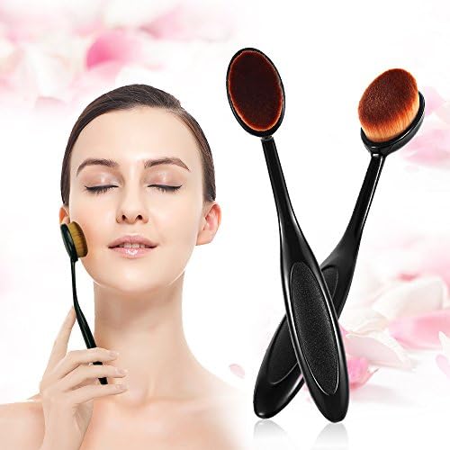 MINOUX Oval # 3 Professional Cream Powder Liquid Foundation Brush Tool